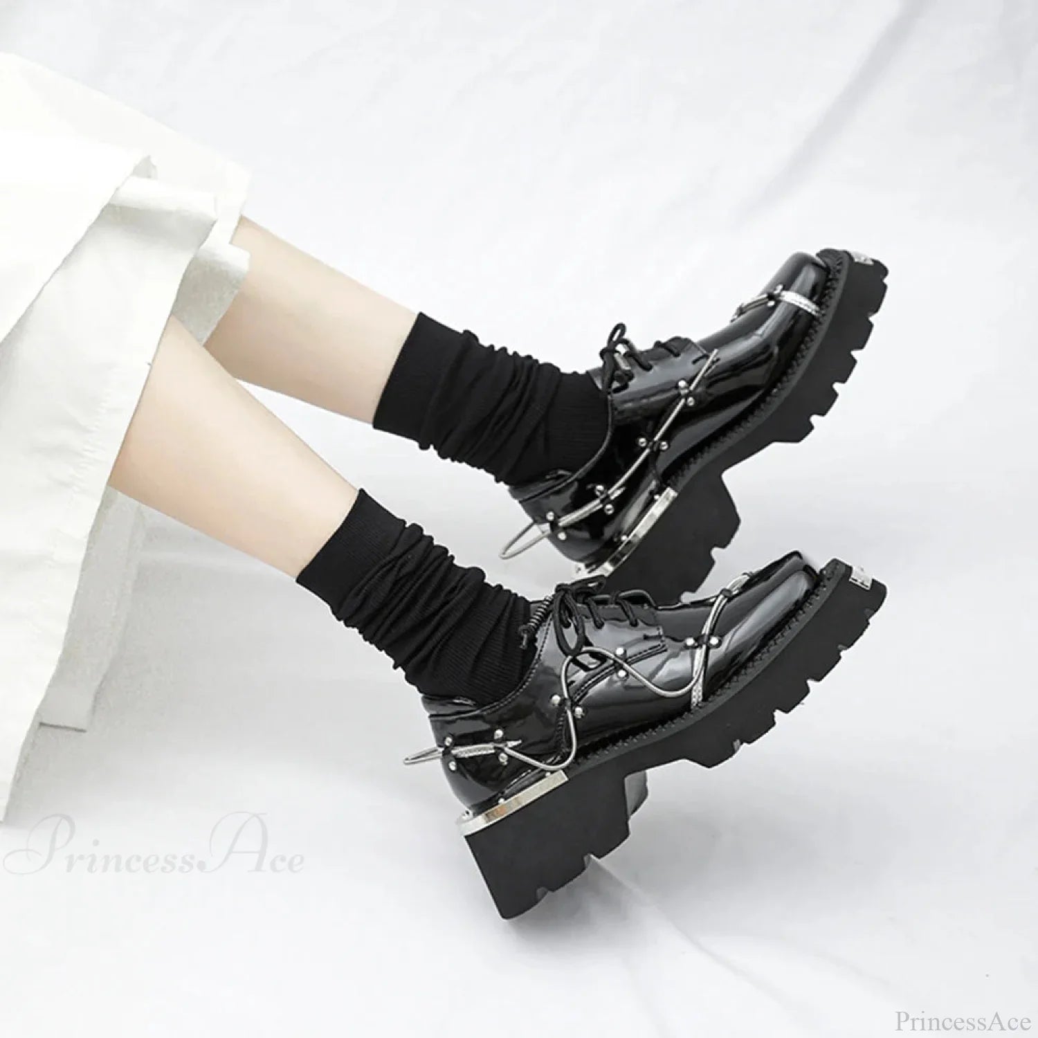 Dark Stand Loafer Celebration Tennis Shoe