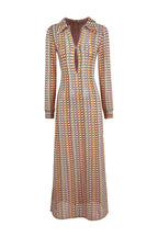 Wanda Timeless Crochet V Neck Collar Maxi Dress Designer Edit