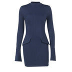 Mila Long Sleeve Bodycon Mini Dress