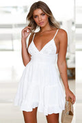 Spaghetti Strap Mini Dress
