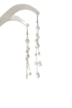 Clear Crystal Dewdrop Earrings