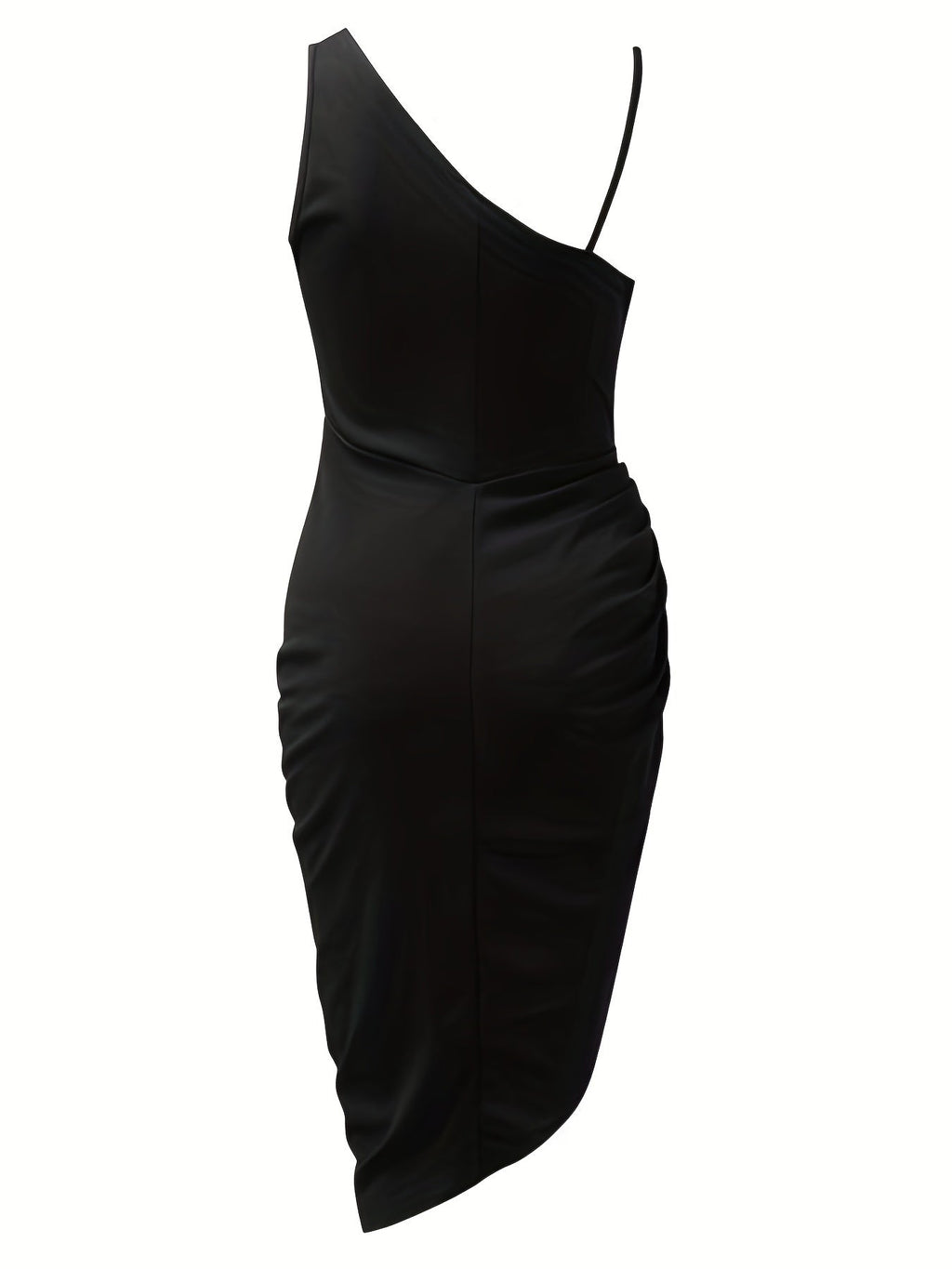 Beatriz Minimalist Asymmetrical Cocktail Dress Statement Occasion Edit