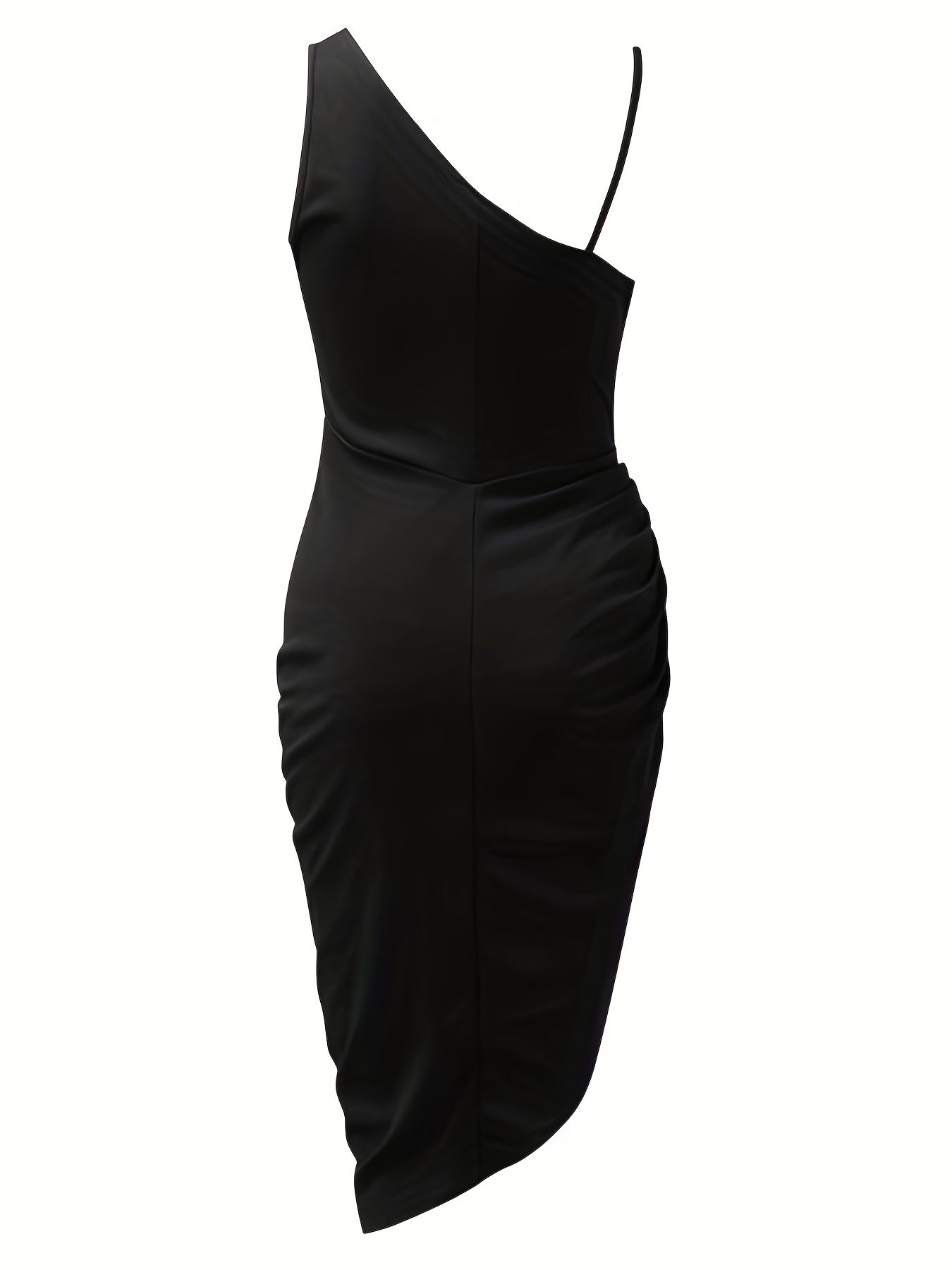 Beatriz Minimalist Asymmetrical Cocktail Dress Statement Occasion Edit