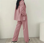 | Women's Tailored Suit Set, Long Blazer