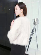 Faux Fur Jacket For Women Winter 2026 Short Eco-friendly Fur Coat