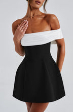 Vilma Effortless Mini Dress Elevated Occasion Wear