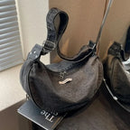 Denim Adjustable Strap Crossbody Shoulder Bag