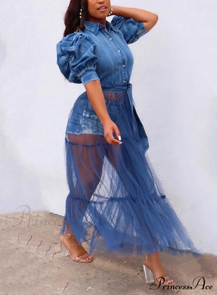 Denim Charming Tassel Shorts