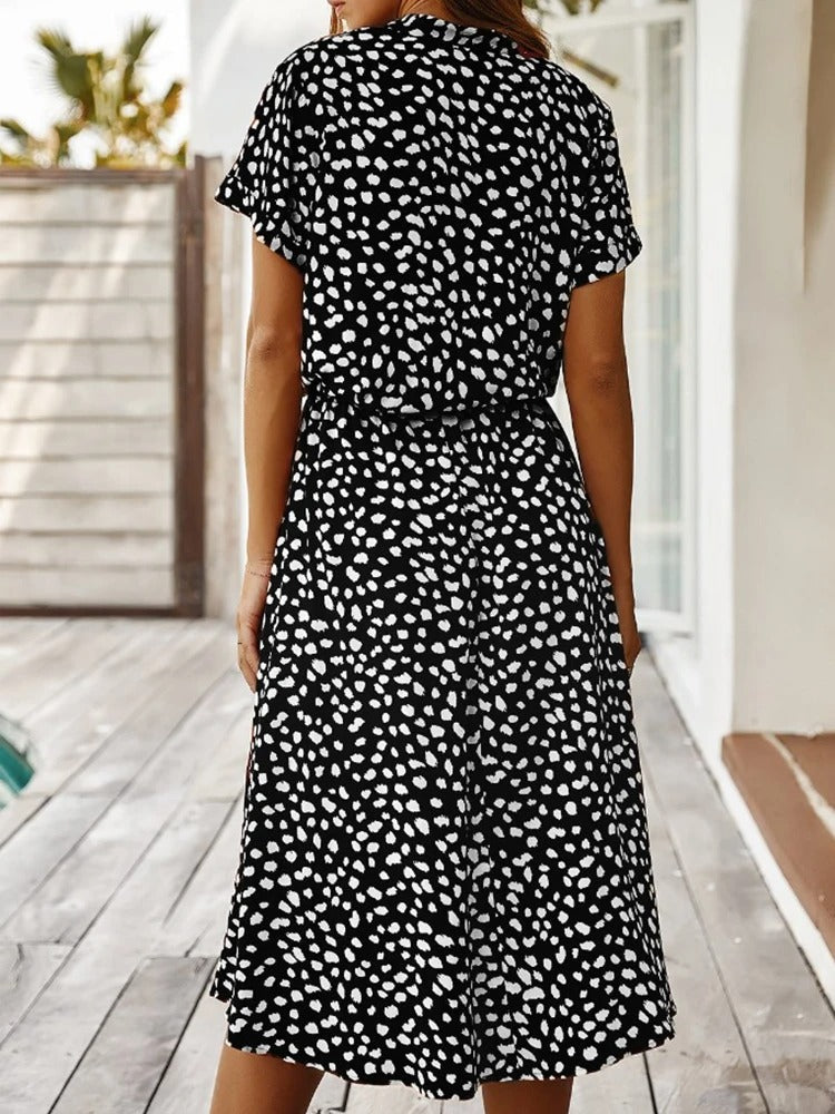 Ludmila Aesthetic Vintage Dress Chic Silhouette Collection