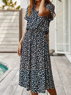 Ludmila Aesthetic Vintage Dress Chic Silhouette Collection
