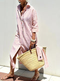 Abigail Minimalist Stylish Shirt Dress Evening Wear Edit