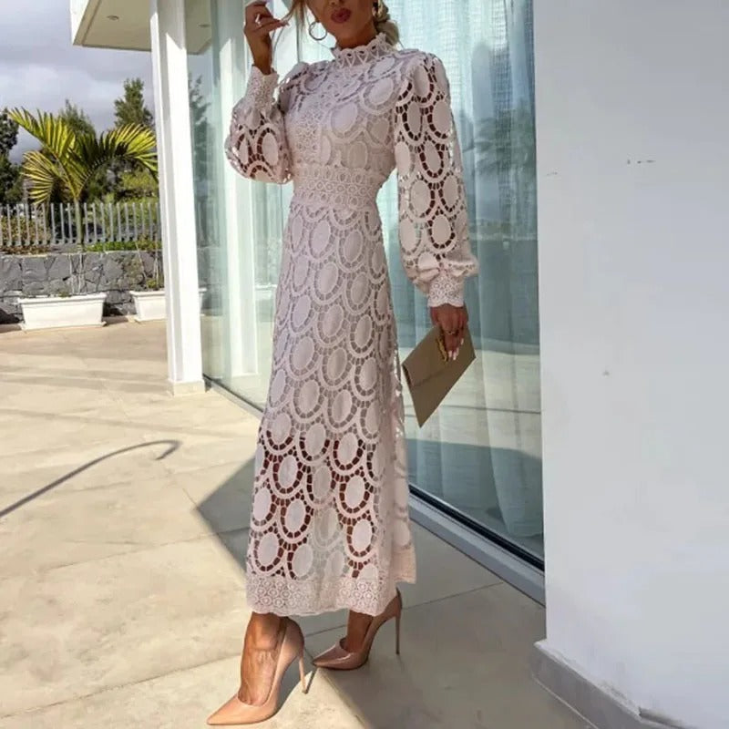 Alba Minimalist Lace Dress Boutique Collection