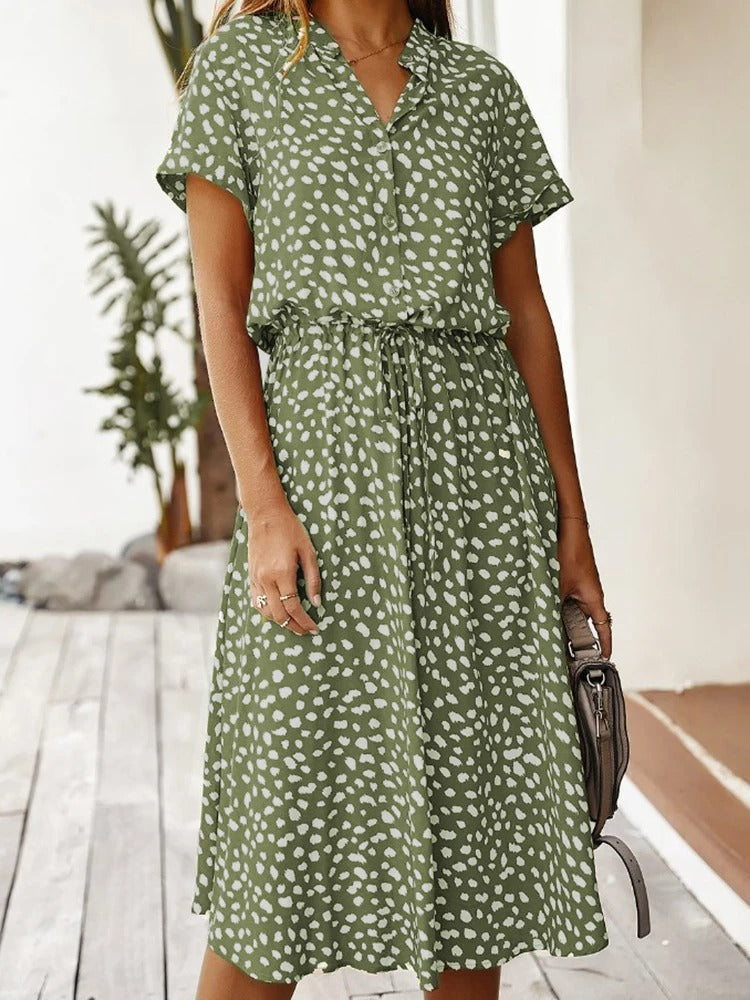 Ludmila Aesthetic Vintage Dress Chic Silhouette Collection