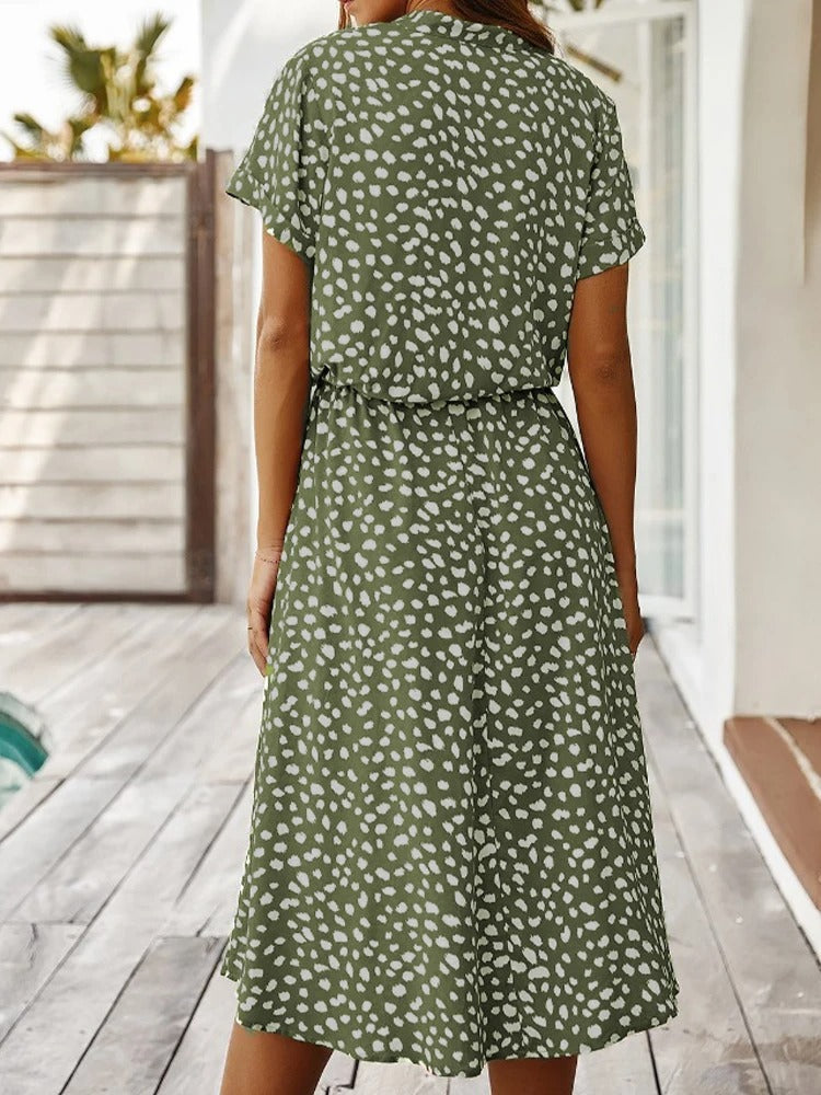 Ludmila Aesthetic Vintage Dress Chic Silhouette Collection