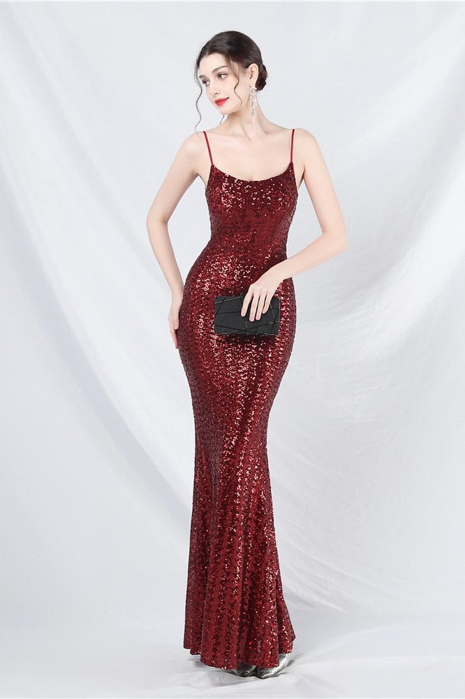 Sequin Cami Maxi Dress