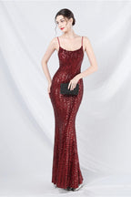 Sequin Cami Maxi Dress