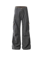 Multi Pocket Pleated Cargo Pants