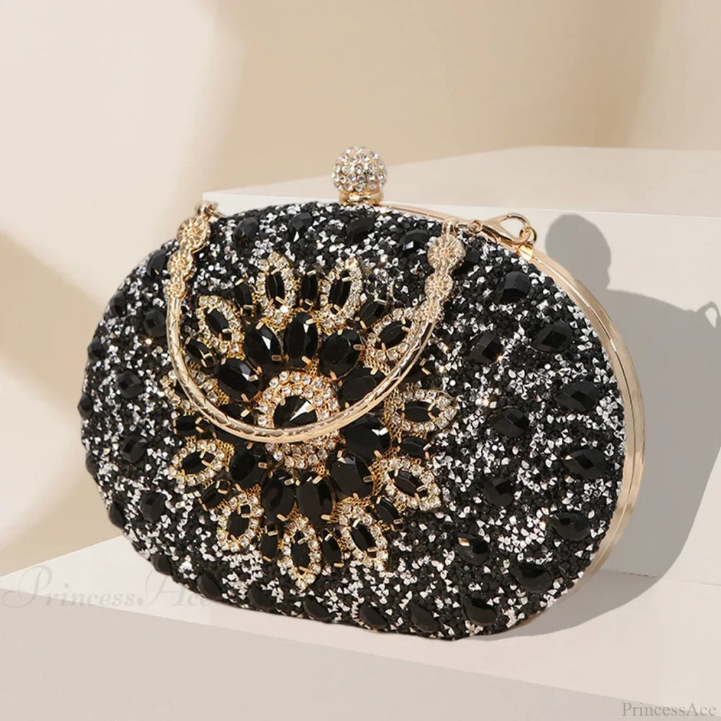 Diamond Luxury Crystal Clutch Evening Wedding Party Purse