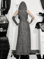 Digital Cloaked Trendy Maxi Dress