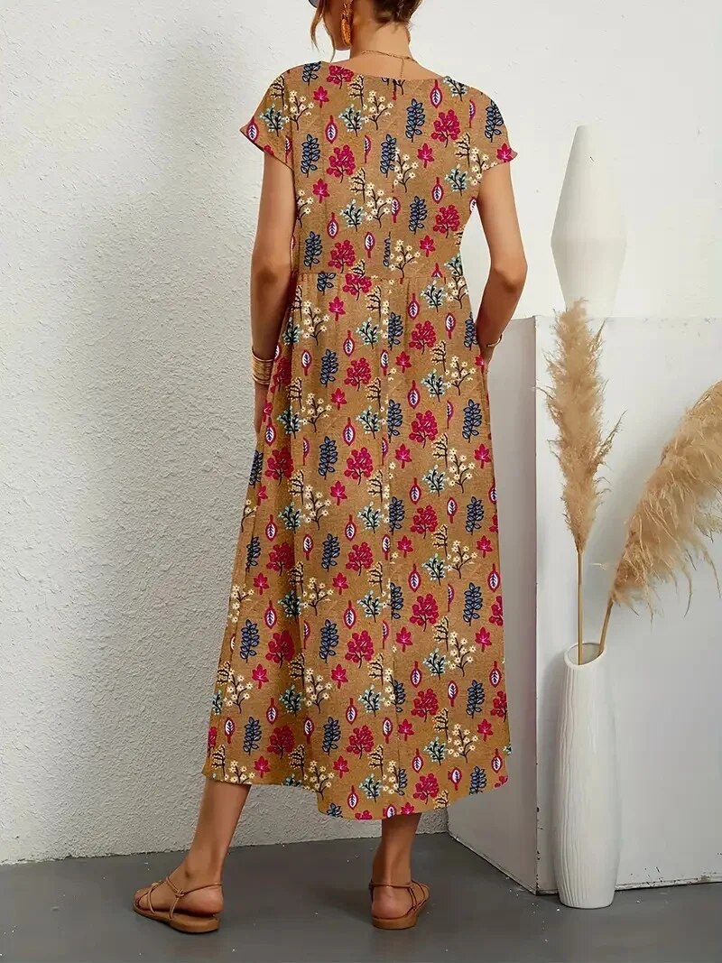 Anne Elevated Floral Dress Occasion Wear