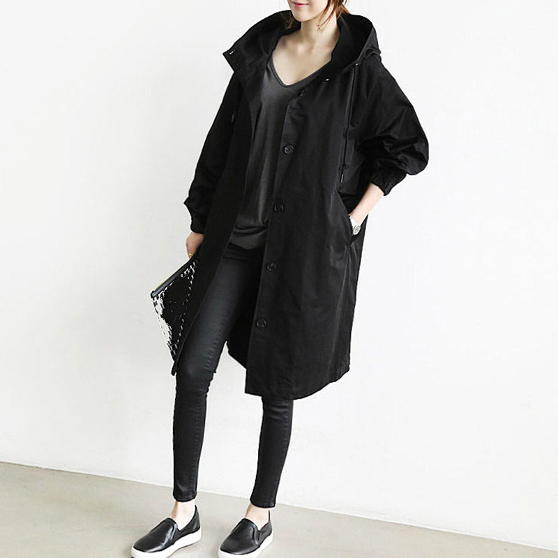| Windproof and waterproof trench coat