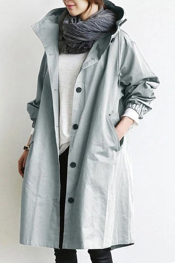 | Windproof and waterproof trench coat