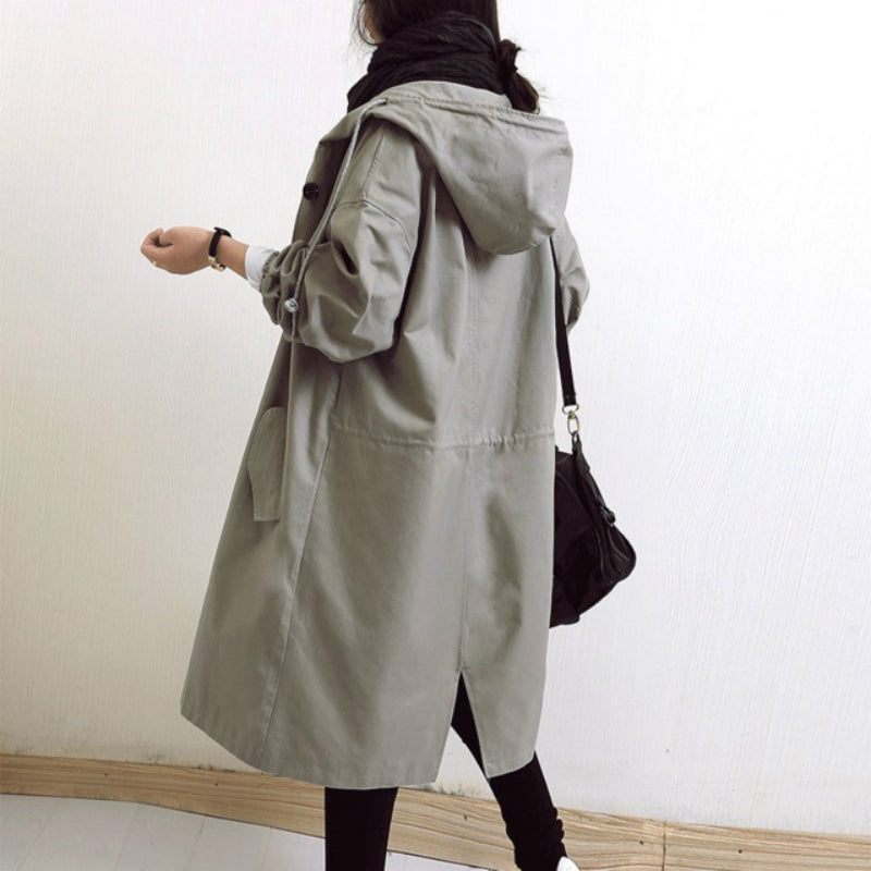 | Windproof and waterproof trench coat