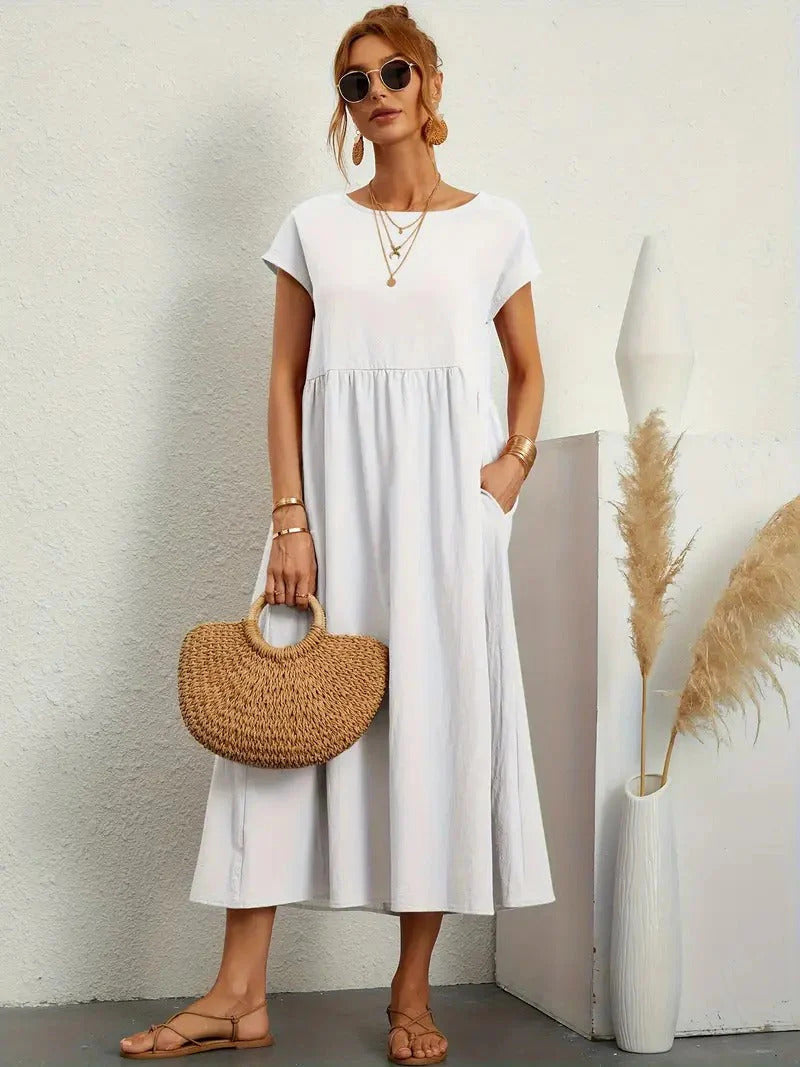 Alma Boutique Summer Dress Chic Silhouette Collection