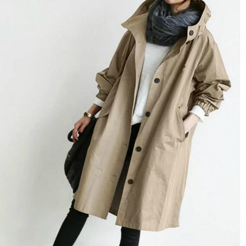 | Windproof and waterproof trench coat