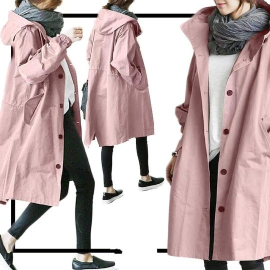 | Windproof and waterproof trench coat