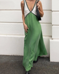 Jimena Statement V Neck Dress Occasion Edit