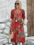 | Summer Dress in Ocean Breeze