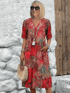 | Summer Dress in Ocean Breeze