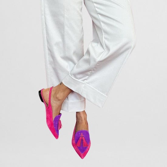 | Fringe Ballet Flats