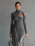 Isolde | Ruched Maxi Dress