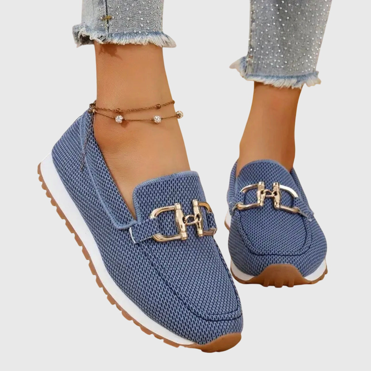 AmyVictoria | Chic Loafer Sneakers