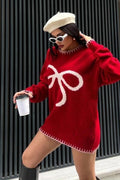 Pullover Bow Detail Sweater