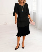 Annalise | Ruffle Dress