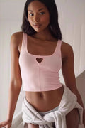 Vintage Sweet Edgy Tank Top