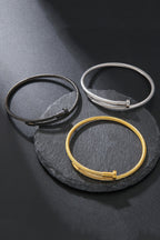 Stylish Stainless Steel Nail-shaped Bracelet