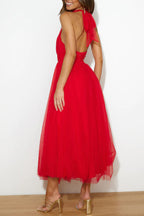 Sofía Aesthetic Dress with Long Skirt Elevated Occasion Wear
