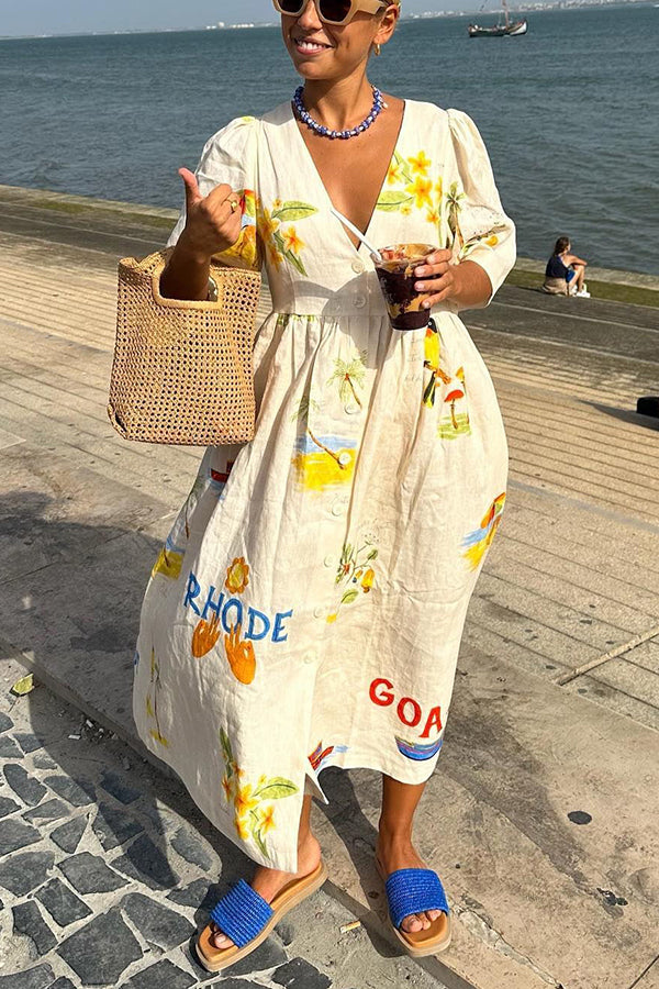 Ursula Aesthetic Summer Dress Everyday Luxe Edit