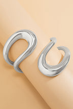 Fashion Alloy Twisted Double Layer Jewelry