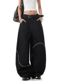 Embroidery Design Sense Boyfriend Jeans
