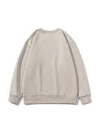 Men’s Solid Color Comfort Cotton Crew Neck Sweatshirt