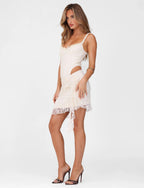 DEJA BODYSUIT - BEIGE : CHAMPAGNE : CHAMPAGNE LACE