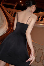 Lace Trim Cami Party Dress