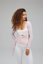 Ballet Wrap Blouse