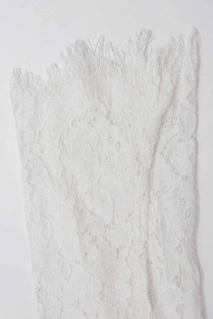 White Mock Neck Padded Shoulder Floral Lace Ruched Bodycon Mini Dress