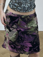Ombre Tulle Mini Skirt